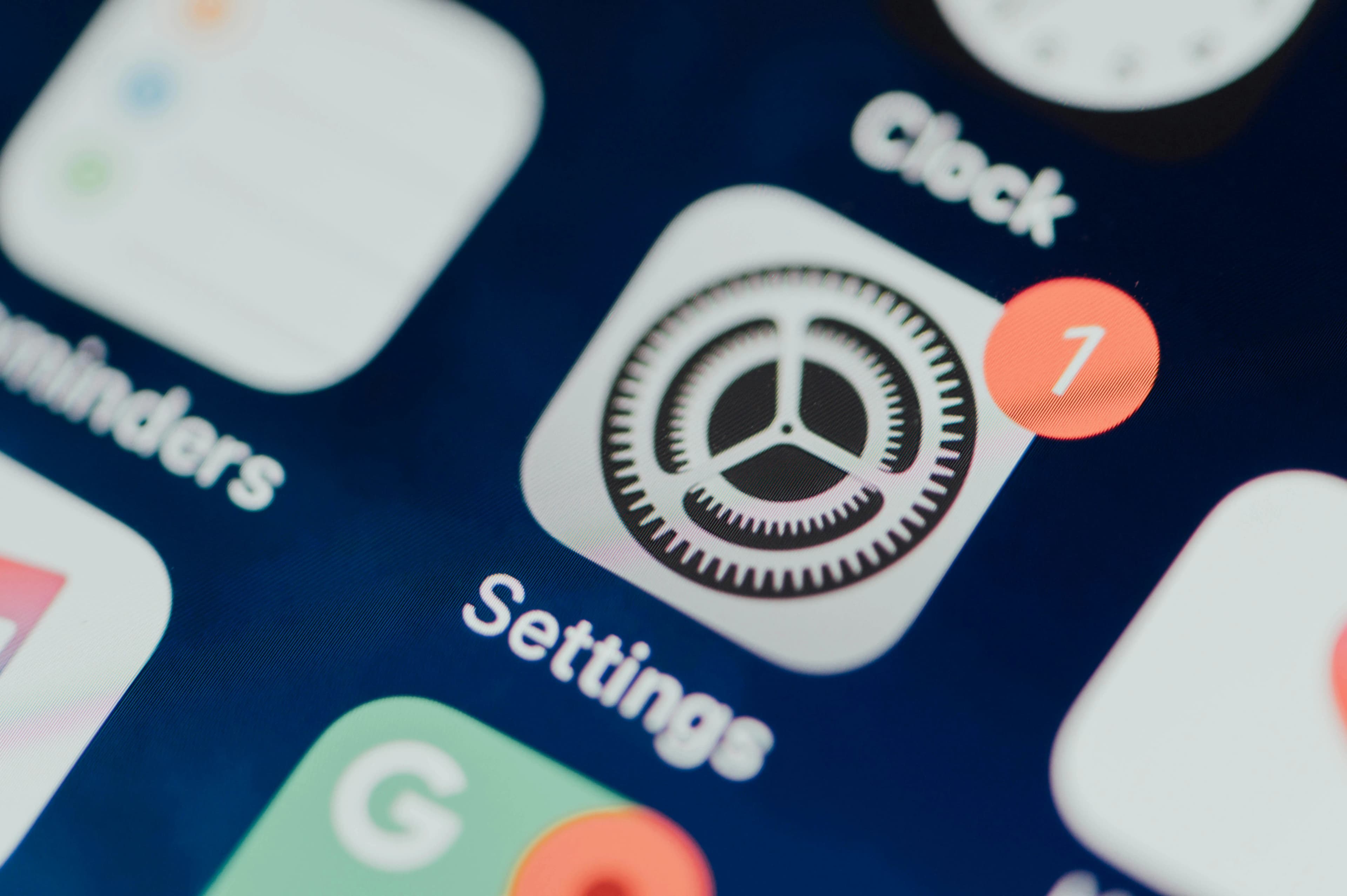Through Settings & Updates